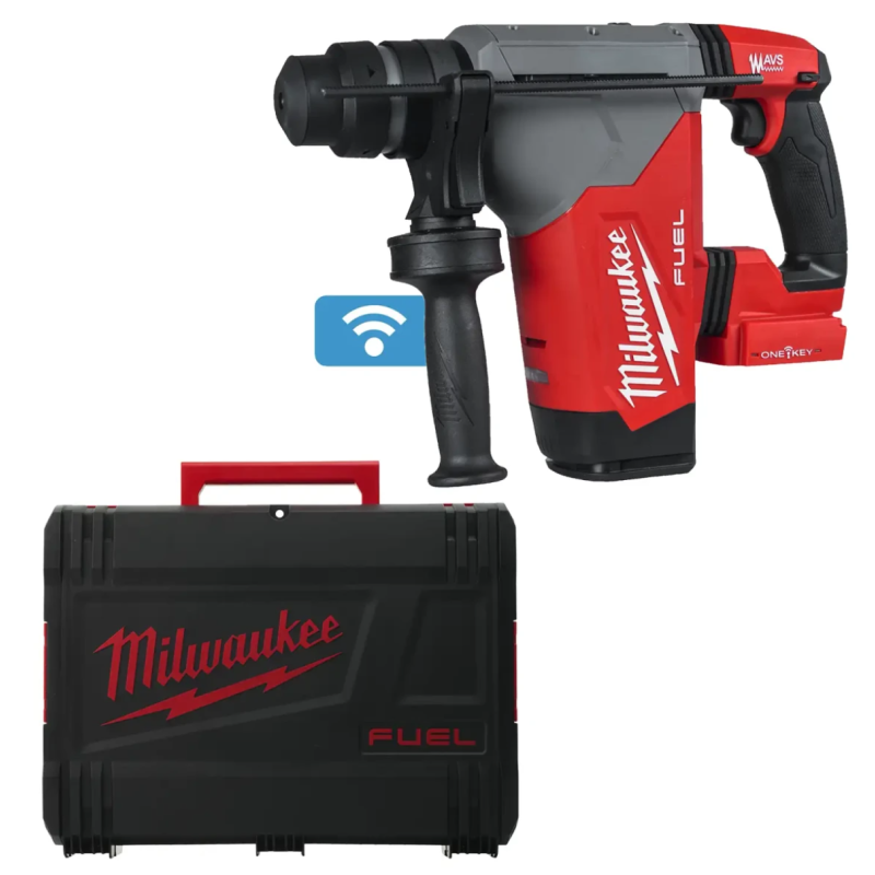 Купити Перфоратор акумуляторний SDS-PLUS MILWAUKEE, M18 ONEFHP-0X, 5Дж (каркас, HDкейс). Офіційний магазин Мілвокі Україна, фірмова гарантія з доставкою по Украіні