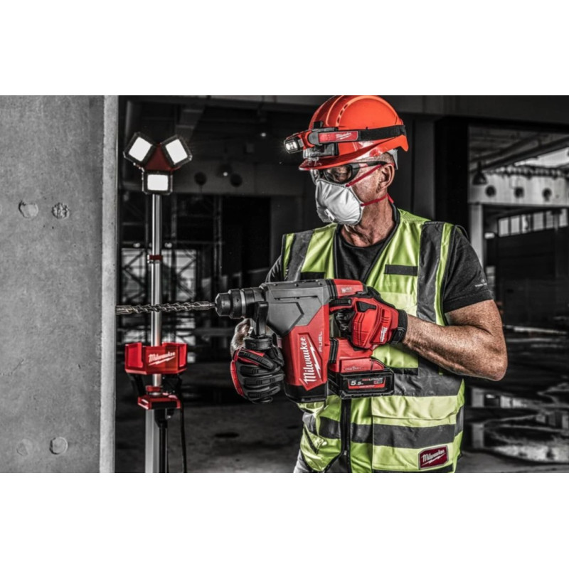 Купити Перфоратор акумуляторний SDS-PLUS MILWAUKEE, M18 ONEFHP-0X, 5Дж (каркас, HDкейс). Офіційний магазин Мілвокі Україна, фірмова гарантія з доставкою по Украіні