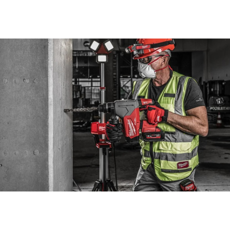 Купити Перфоратор акумуляторний SDS-PLUS MILWAUKEE, M18 ONEFHP-0X, 5Дж (каркас, HDкейс). Офіційний магазин Мілвокі Україна, фірмова гарантія з доставкою по Украіні
