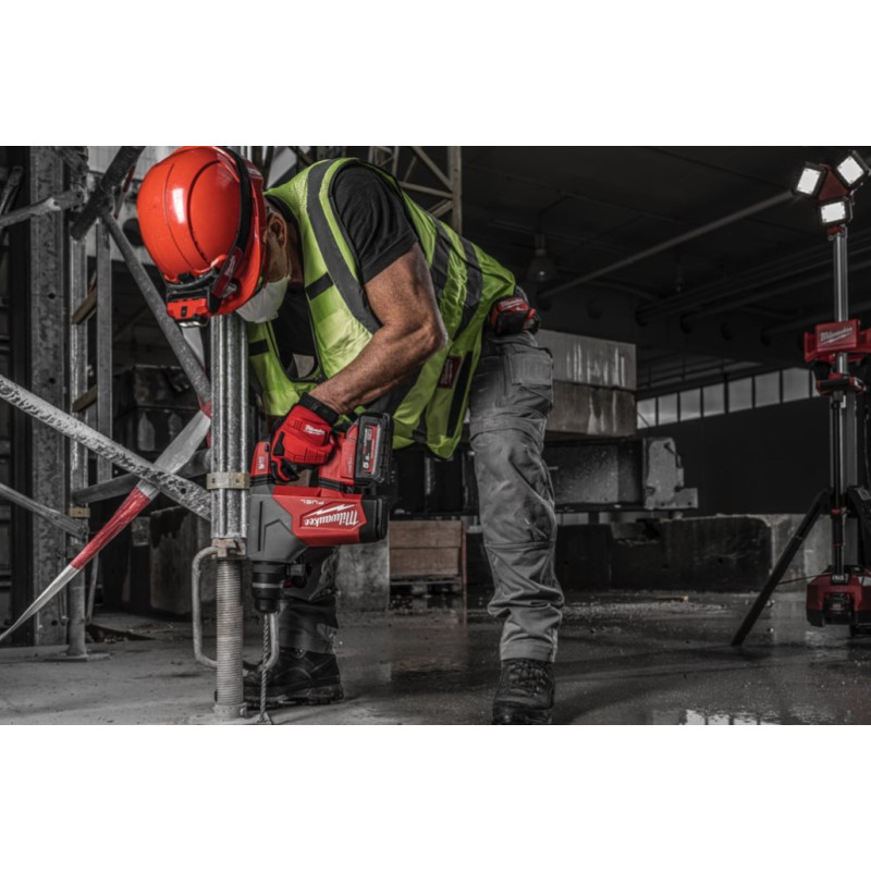 Купити Перфоратор акумуляторний SDS-PLUS MILWAUKEE, M18 ONEFHP-0X, 5Дж (каркас, HDкейс). Офіційний магазин Мілвокі Україна, фірмова гарантія з доставкою по Украіні
