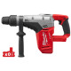 Купити Перфоратор акумуляторний безщітковий SDS-MAX MILWAUKEE, M18 CHM-0, 6Дж (каркас, бічна рукоять, обмежувач глибини, кейс). Офіційний магазин Мілвокі Україна, фірмова гарантія з доставкою по Украіні