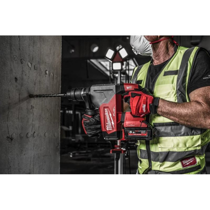 Купити Перфоратор акумуляторний SDS-PLUS MILWAUKEE, M18 ONEFHPX-0, 5Дж (каркас). Офіційний магазин Мілвокі Україна, фірмова гарантія з доставкою по Украіні