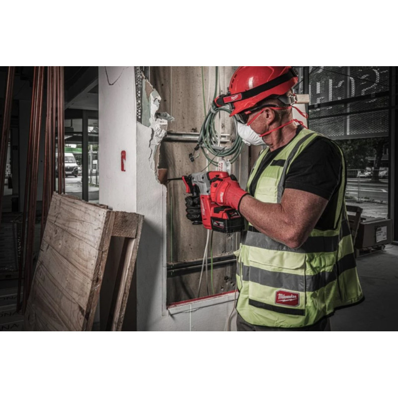 Купити Перфоратор акумуляторний безщітковий SDS-PLUS MILWAUKEE, M18 BLH-502X, 2,3 Дж (зарядний пристрій M12-18 FC, 2 акумулятори М18 В5. Офіційний магазин Мілвокі Україна, фірмова гарантія з доставкою по Украіні
