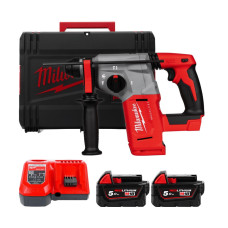 Купити Перфоратор акумуляторний безщітковий SDS-PLUS MILWAUKEE, M18 BLH-502X, 2,3 Дж (зарядний пристрій M12-18 FC, 2 акумулятори М18 В5. Офіційний магазин Мілвокі Україна, фірмова гарантія з доставкою по Украіні