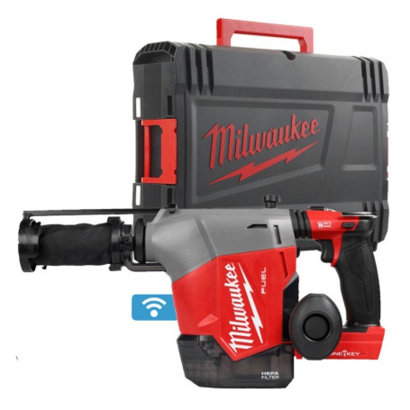 Купити Перфоратор акумуляторний SDS-PLUS MILWAUKEE, M18 FHAFOH16-0X, 2,3 Дж (каркас, HDкейс). Офіційний магазин Мілвокі Україна, фірмова гарантія з доставкою по Украіні