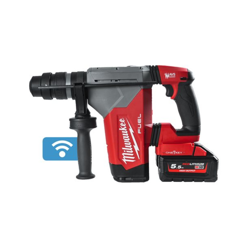 Купити Перфоратор акумуляторний SDS-PLUS MILWAUKEE, M18 ONEFHPX-0X, 5Дж (каркас, патрон FIXTEC 13мм, HDкейс). Офіційний магазин Мілвокі Україна, фірмова гарантія з доставкою по Украіні