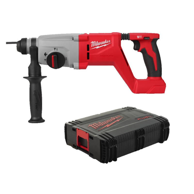 Купити Перфоратор акумуляторний SDS-PLUS MILWAUKEE, M18 BLHACD26-0X, 2,6 Дж (каркас, HDкейс). Офіційний магазин Мілвокі Україна, фірмова гарантія з доставкою по Украіні