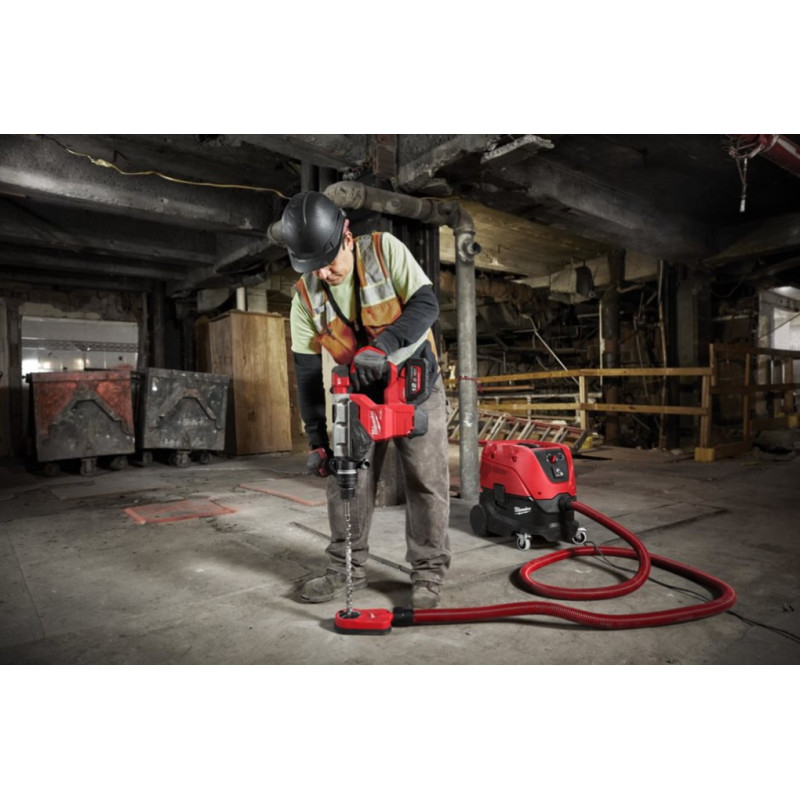 Купити Перфоратор акумуляторний SDS-MAX MILWAUKEE, M18 FHM-0C, 11Дж (кейс, каркас). Офіційний магазин Мілвокі Україна, фірмова гарантія з доставкою по Украіні