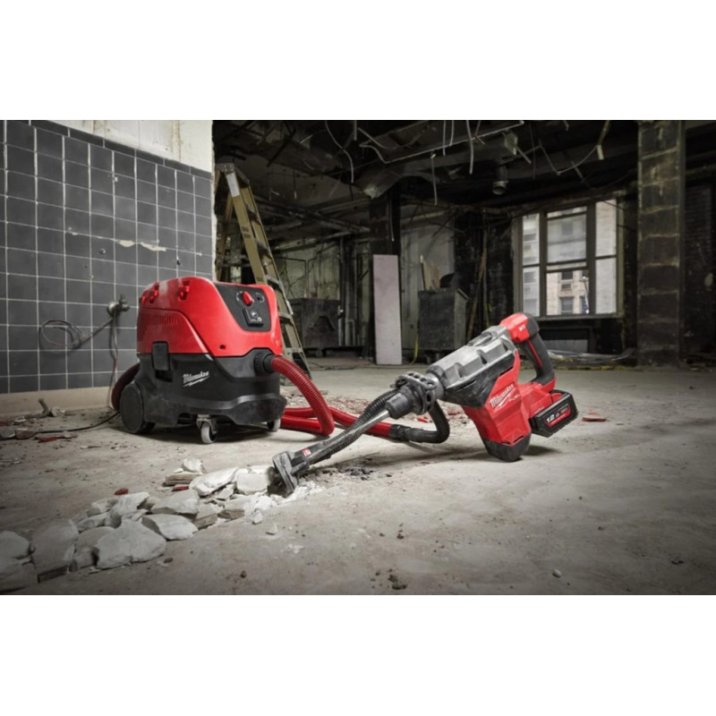 Купити Перфоратор акумуляторний SDS-MAX MILWAUKEE, M18 FHM-0C, 11Дж (кейс, каркас). Офіційний магазин Мілвокі Україна, фірмова гарантія з доставкою по Украіні
