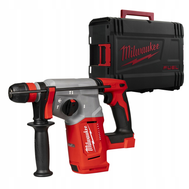 Купити Перфоратор акумуляторний SDS-PLUS MILWAUKEE, M18 BLHX-0X, 2,3 Дж (каркас, HDкейс). Офіційний магазин Мілвокі Україна, фірмова гарантія з доставкою по Украіні