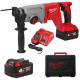 Купити Перфоратор акумуляторний безщітковий SDS-PLUS MILWAUKEE, M18 BLHACD26-402X, 2,6Дж (зарядний пристрій М12-18 С, 2 акумулятори М18 В5 5Аг, бічна рукоять, обмежувач глибини, HD кейс). Офіційний магазин Мілвокі Україна, фірмова гарантія з доставкою по Украіні