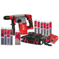 Купити Перфоратор SDS-PLUS акум.MILWAUKEE, M18 BLHX100P-502P,2,3Дж (+ЗП, 2ак.Х 5Аг, набір бурів, PACKOUT). Офіційний магазин Мілвокі Україна, фірмова гарантія з доставкою по Украіні