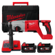 Купити Перфоратор акумуляторний безщітковий SDS-PLUS MILWAUKEE, M18 BLHACD26-402X, 2,6Дж (зарядний пристрій М12-18 С, 2 акумулятори М18 В5 5Аг, бічна рукоять, обмежувач глибини, HD кейс). Офіційний магазин Мілвокі Україна, фірмова гарантія з доставкою по Украіні