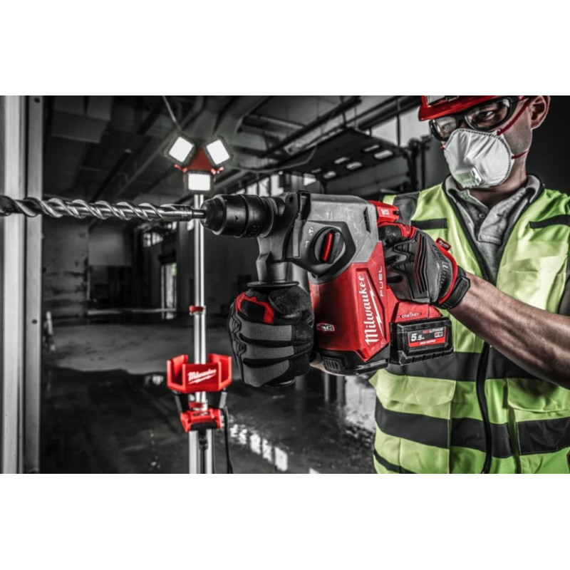 Купити Перфоратор акумуляторний SDS-PLUS MILWAUKEE, M18 ONEFHX-0X, 2,5Дж (каркас, патрон FIXTEC 13мм, HDкейс). Офіційний магазин Мілвокі Україна, фірмова гарантія з доставкою по Украіні