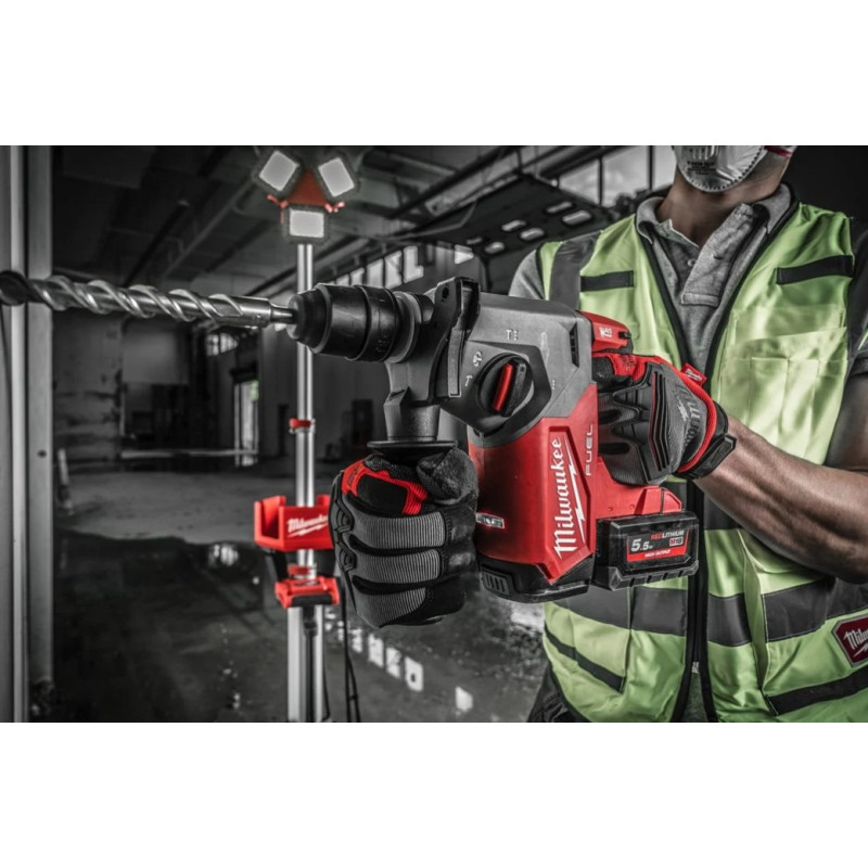 Купити Перфоратор акумуляторний SDS-PLUS MILWAUKEE, M18 FHX-0, 2,5Дж (каркас). Офіційний магазин Мілвокі Україна, фірмова гарантія з доставкою по Украіні