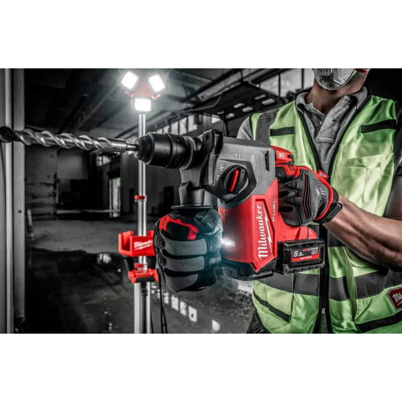 Купити Перфоратор акумуляторний SDS-PLUS MILWAUKEE, M18 FHX-0, 2,5Дж (каркас). Офіційний магазин Мілвокі Україна, фірмова гарантія з доставкою по Украіні