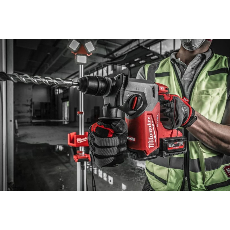 Купити Перфоратор акумуляторний SDS-PLUS MILWAUKEE, M18 FHX-0X. 2,5Дж (каркас, патрон FIXTEC 13мм, HDкейс). Офіційний магазин Мілвокі Україна, фірмова гарантія з доставкою по Украіні