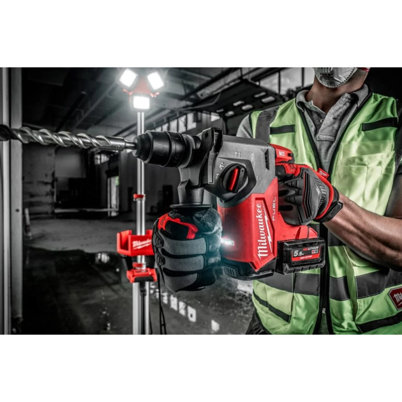 Купити Перфоратор акумуляторний SDS-PLUS MILWAUKEE, M18 FHX-0X. 2,5Дж (каркас, патрон FIXTEC 13мм, HDкейс). Офіційний магазин Мілвокі Україна, фірмова гарантія з доставкою по Украіні