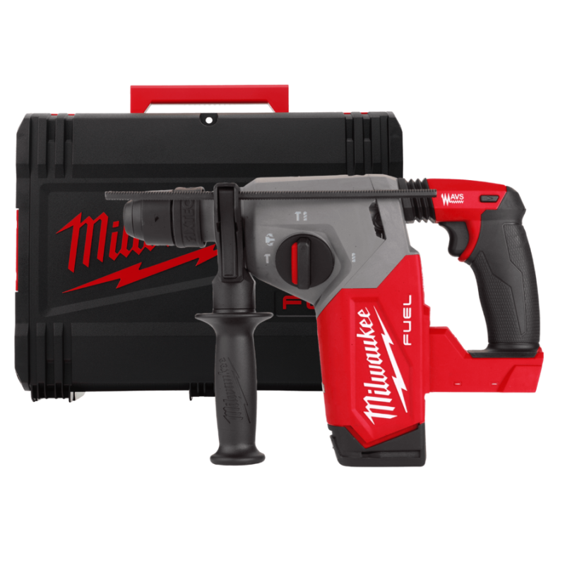 Купити Перфоратор акумуляторний SDS-PLUS MILWAUKEE, M18 FHX-0X. 2,5Дж (каркас, патрон FIXTEC 13мм, HDкейс). Офіційний магазин Мілвокі Україна, фірмова гарантія з доставкою по Украіні