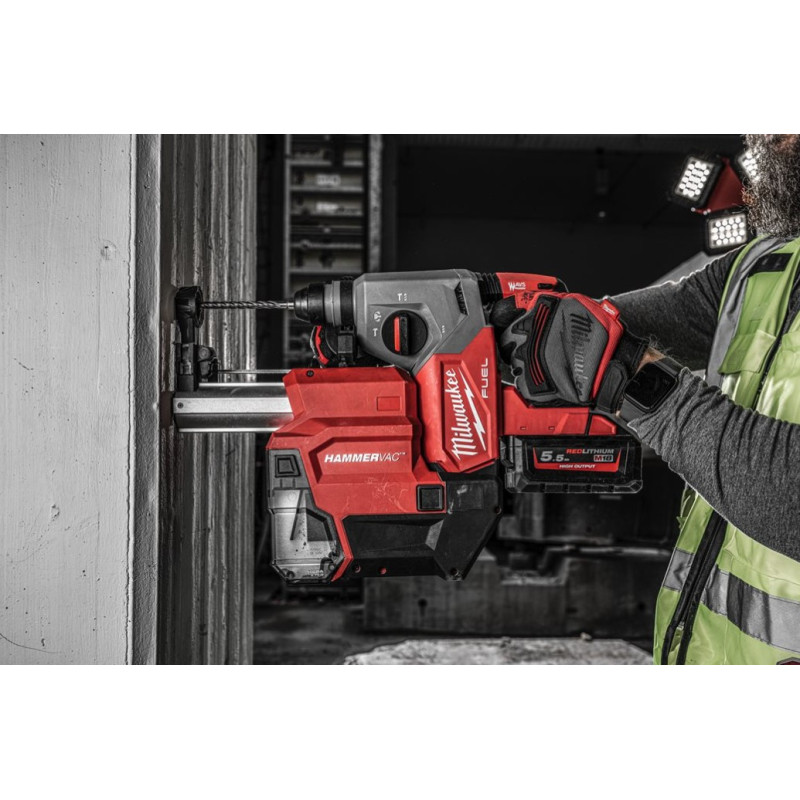 Купити Cистема пиловидалення акумуляторна SDS-PLUS MILWAUKEE M18 FDDEXL-0 (для M18 FH,FHX,ONEFH,ONEFHX). Офіційний магазин Мілвокі Україна, фірмова гарантія з доставкою по Украіні