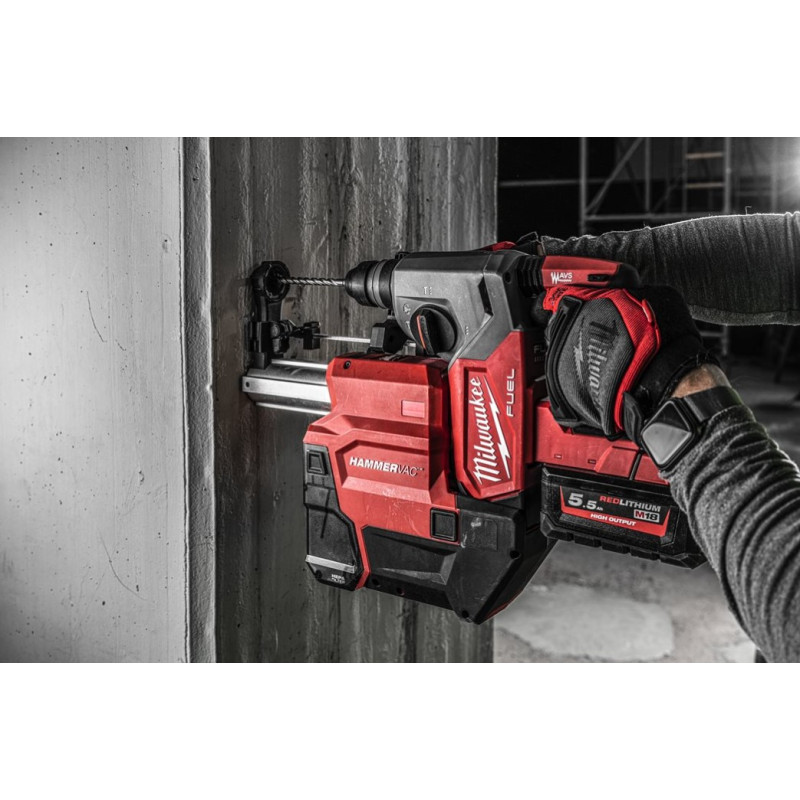 Купити Cистема пиловидалення акумуляторна SDS-PLUS MILWAUKEE M18 FDDEXL-0 (для M18 FH,FHX,ONEFH,ONEFHX). Офіційний магазин Мілвокі Україна, фірмова гарантія з доставкою по Украіні