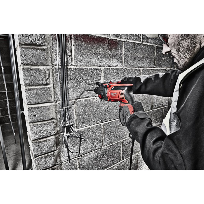 Купити Перфоратор SDS-PLUS MILWAUKEE, PH 26 T, 800Вт, 2,4Дж (3 режими) (бічна рукоять, обмежувач глибини, кейс). Офіційний магазин Мілвокі Україна, фірмова гарантія з доставкою по Украіні
