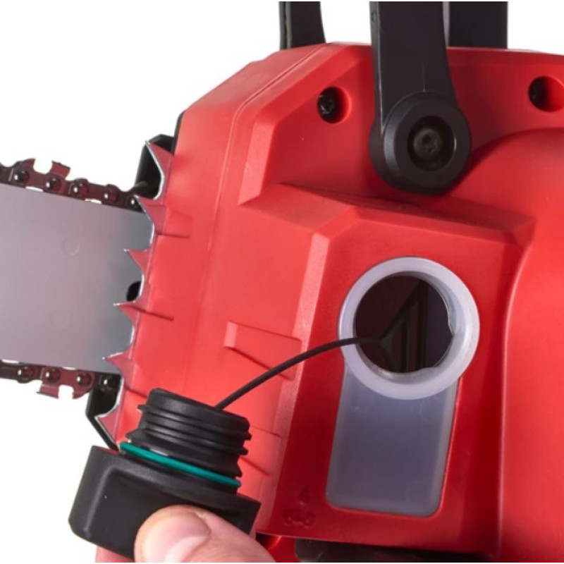 Купити Пила ланцюгова акумуляторна безщіткова MILWAUKEE, M18 FCHSC-0, шина 30см (каркас, чохол, ланцюг, мастило для ланцюга 75мл, картонне пакуванння). Офіційний магазин Мілвокі Україна, фірмова гарантія з доставкою по Украіні