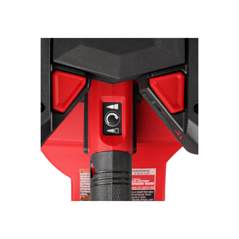 Купити Пила ланцюгова акумуляторна безщіткова MILWAUKEE, M18 F2CHS50-802 (2х18В), шина 50см (каркас) (зарядний пристрій M12-18 FC, 2 акумулятори FB8 8Аг, ключ, чохол, ланцюг, мастило для ланцюга 75мл, картонне пакуванння). Офіційний магазин Мілвокі Україна, фірмова гарантія з доставкою по Украіні