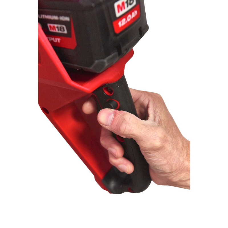 Купити Пила ланцюгова акумуляторна безщіткова MILWAUKEE, M18 FCHS35-0, шина 35см (каркас, ключ, чохол, ланцюг, мастило для ланцюга 75мл, картонне пакуванння). Офіційний магазин Мілвокі Україна, фірмова гарантія з доставкою по Украіні