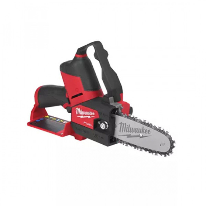Купити Пила ланцюгова акумуляторна безщіткова MILWAUKEE, M12 FHS-0, шина 15см (каркас, чохол, ланцюг, картонне пакуванння). Офіційний магазин Мілвокі Україна, фірмова гарантія з доставкою по Украіні