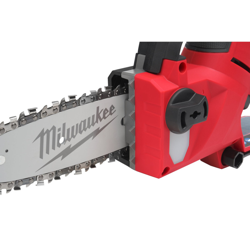 Купити Пила ланцюгова акумуляторна безщіткова MILWAUKEE, M12 FHS-0, шина 15см (каркас, чохол, ланцюг, картонне пакуванння). Офіційний магазин Мілвокі Україна, фірмова гарантія з доставкою по Украіні