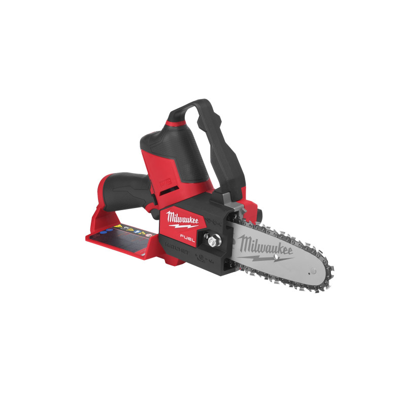 Купити Пила ланцюгова акумуляторна безщіткова MILWAUKEE, M12 FHS-0, шина 15см (каркас, чохол, ланцюг, картонне пакуванння). Офіційний магазин Мілвокі Україна, фірмова гарантія з доставкою по Украіні