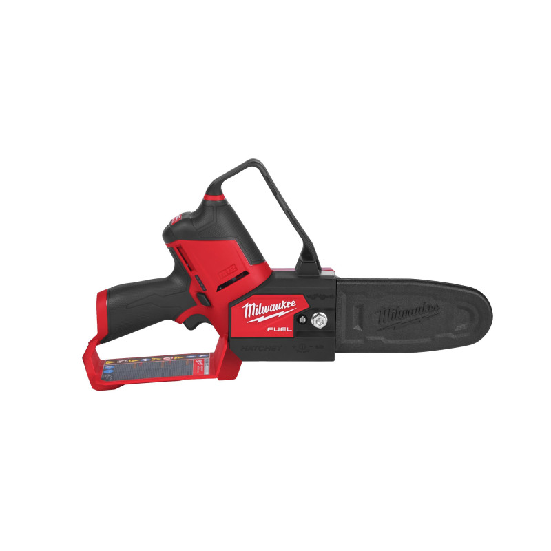 Купити Пила ланцюгова акумуляторна безщіткова MILWAUKEE, M12 FHS-0, шина 15см (каркас, чохол, ланцюг, картонне пакуванння). Офіційний магазин Мілвокі Україна, фірмова гарантія з доставкою по Украіні