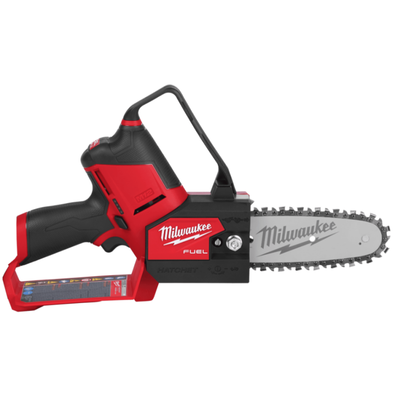 Купити Пила ланцюгова акумуляторна безщіткова MILWAUKEE, M12 FHS-0, шина 15см (каркас, чохол, ланцюг, картонне пакуванння). Офіційний магазин Мілвокі Україна, фірмова гарантія з доставкою по Украіні
