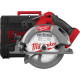 Купити Пила дискова ручна акумуляторна MILWAUKEE, M18 FCS552-0X, діаметр 165мм (каркас, аксесуари, HDкейс). Офіційний магазин Мілвокі Україна, фірмова гарантія з доставкою по Украіні
