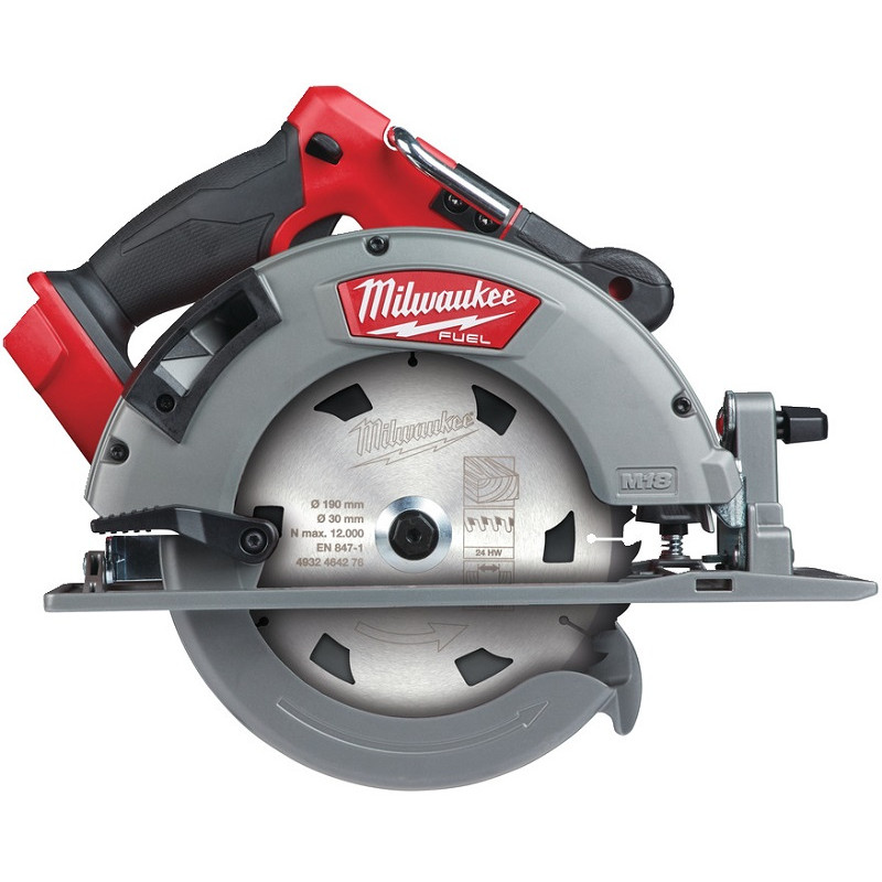 Купити Пила дискова ручна акумуляторна MILWAUKEE, M18 FCS66-0, діаметр 190мм (каркас). Офіційний магазин Мілвокі Україна, фірмова гарантія з доставкою по Украіні