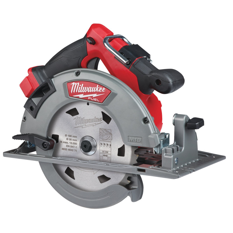 Купити Пила дискова ручна акумуляторна MILWAUKEE, M18 FCS66-0, діаметр 190мм (каркас). Офіційний магазин Мілвокі Україна, фірмова гарантія з доставкою по Украіні