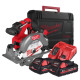 Купити Пила дискова ручна акумуляторна MILWAUKEE, M18 FCS552-302X, діаметр 165мм (зарядний пристрій М12-18 FC, 2 акумулятори М18 НВ3 3Аг, аксесуари, HDкейс). Офіційний магазин Мілвокі Україна, фірмова гарантія з доставкою по Украіні
