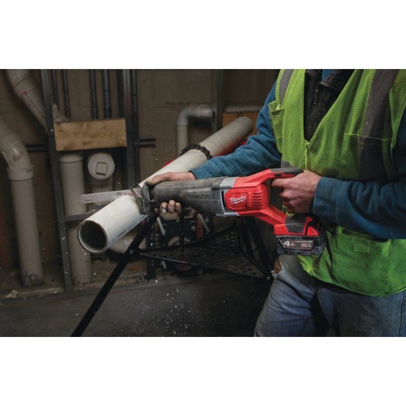 Купити Пила шабельна акумуляторна MILWAUKEE, M18 BSX-0 (каркас, полотно). Офіційний магазин Мілвокі Україна, фірмова гарантія з доставкою по Украіні