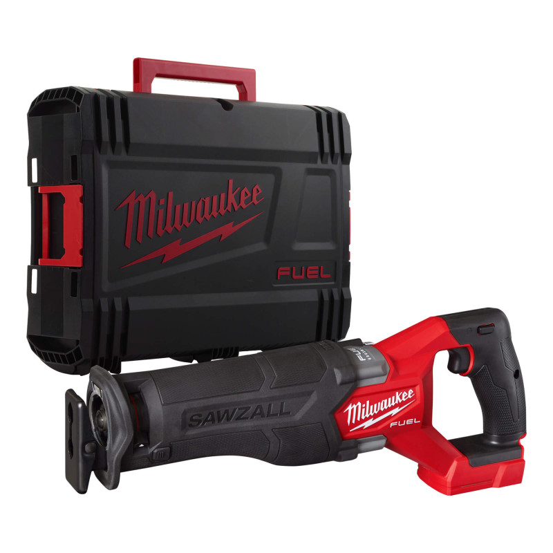 Купити Пила шабельна акумуляторна безщіткова MILWAUKEE, M18 FSZ-0X (каркас, полотно, HDкейс). Офіційний магазин Мілвокі Україна, фірмова гарантія з доставкою по Украіні