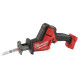 Купити Пила шабельна акумуляторна MILWAUKEE, M18 FHZ-0X (каркас, полотно, HD кейс). Офіційний магазин Мілвокі Україна, фірмова гарантія з доставкою по Украіні
