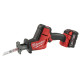Купити Пила шабельна акумуляторна MILWAUKEE, M18 FHZ-502X (зарядий пристрій M12-18 FC, 2 акумулятори М18 В5 5Аг, полотно, HDкейс). Офіційний магазин Мілвокі Україна, фірмова гарантія з доставкою по Украіні