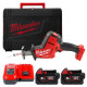 Купити Пила шабельна акумуляторна MILWAUKEE, M18 FHZ-502X (зарядий пристрій M12-18 FC, 2 акумулятори М18 В5 5Аг, полотно, HDкейс). Офіційний магазин Мілвокі Україна, фірмова гарантія з доставкою по Украіні