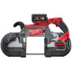 Купити Пила стрічкова акумуляторна MILWAUKEE, M18 CBS125-502C (зарядний пристрій М12-18 FC, 2 акумулятори М18 В5 5Аг, кейс). Офіційний магазин Мілвокі Україна, фірмова гарантія з доставкою по Украіні