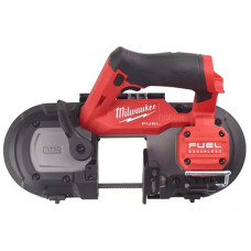 Купити Пила стрічкова акумуляторна безщіткова MILWAUKEE, M12 FBS64-0C, 64мм (каркас, полотно, картонне пакування). Офіційний магазин Мілвокі Україна, фірмова гарантія з доставкою по Украіні