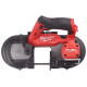 Купити Пила стрічкова акумуляторна безщіткова MILWAUKEE, M12 FBS64-0C, 64мм (каркас, полотно, картонне пакування). Офіційний магазин Мілвокі Україна, фірмова гарантія з доставкою по Украіні