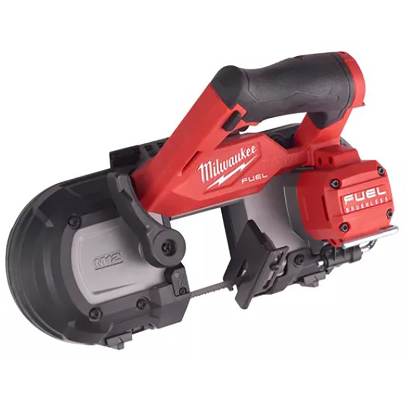 Купити Пила стрічкова акумуляторна безщіткова MILWAUKEE, M12 FBS64-0C, 64мм (каркас, полотно, картонне пакування). Офіційний магазин Мілвокі Україна, фірмова гарантія з доставкою по Украіні