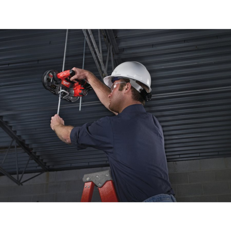 Купити Пила стрічкова акумуляторна MILWAUKEE, M12 BS-0 (каркас, полотно, картонне пакування). Офіційний магазин Мілвокі Україна, фірмова гарантія з доставкою по Украіні