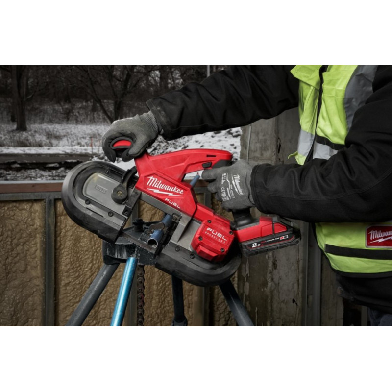 Купити Пила стрічкова акумуляторна M18FBS85-0C (каркас, аксесуари, кейс). Офіційний магазин Мілвокі Україна, фірмова гарантія з доставкою по Украіні