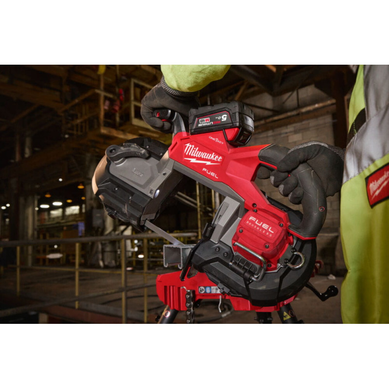 Купити Пила стрічкова акумуляторна MILWAUKEE, M18 FBS127DO-0C (каркас, кейс). Офіційний магазин Мілвокі Україна, фірмова гарантія з доставкою по Украіні